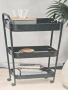 подвижна табла етажерка с колелца, снимка 2