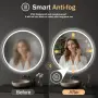 Кръгло LED огледало XRAMFY 71 см с функция против запотяване, снимка 2