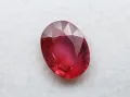 Рубин в пастелен оранжево червен цвят - 1.21кт.! Сертифициран! Нов!, снимка 11