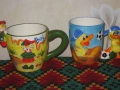 Шест закачливи чаши, кафе или чай. Вкусна чаша- подарък. Цена- 13 евро, общо. Пращам по куриер. За С, снимка 3