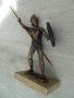 № 6945 стара метална статуетка   - височина 18 см , снимка 4