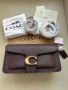 Дамска чанта Coach Tabby Shoulder Bag 26 в кафяв цвят, снимка 1