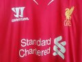 Liverpool Steven Gerrard Warrior футболна тениска фланелка Джерард Ливърпул размер L, снимка 4