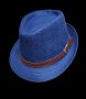 Тъмно синя шапка лятна бомбе унисекс V:8423-8, снимка 2