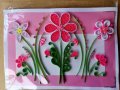 Картичка - квилинг, снимка 2