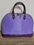 Louis Vuitton дамска винтидж лилава чанта , снимка 2