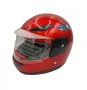 Детска каска за Мотор/Скутер/Мотопед Черна/Червена, снимка 4