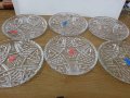 Кристални чинии чинийки, снимка 1 - Антикварни и старинни предмети - 36615132