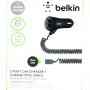 Micro USB зарядно за автомобил BELKIN с 2 USB порта, снимка 7