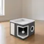 Котешка къщичка 2 в 1 с драскалка и легло, снимка 4