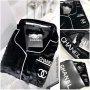 Кадифена пижама Chanel, снимка 2