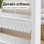 Тесен подвижен стелаж с 3 рафта, снимка 7
