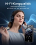 MP3 Плеър AGXOV 144GB с Bluetooth 5.2 – Тъчскрийн, Високоговорител и FM Радио, снимка 2