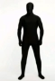 М/XL. Черен еластичен гащеризон покриващ цялото тяло , снимка 1