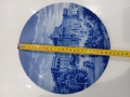 Порцеланова стара чиния за стена маркирана, снимка 4