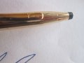 Уникален позлатен химикал химикалка Кросс 20 микрона, снимка 7