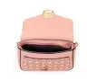 Ежедневна розова дамска чанта с елегантен дизайн, снимка 2