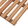 vidaXL Постелки за баня, 2 бр, акациево дърво масив, 56x37 см, снимка 4