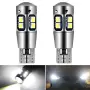 LED крушки T10 W5W бели 6000K 12-24V 2 броя, снимка 2