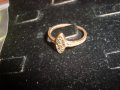 СТАРО МЕДНО ВИНДИЖ ПРЪСТЕНЧЕ ФИНА МАЙСТОРСКА ИЗРАБОТКА 6939, снимка 2