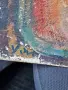 Стара картина рисувана , снимка 2