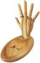 Нова дървена стойка за бижута манекен ръка пръстени поставка пръстен