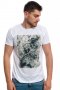 Нова мъжка бяла тениска с дигитален печат Рагнар Лодброк, сериала Викинги, снимка 6
