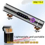 Плазмена запалка с USB зареждане - КОД 113-1, снимка 9
