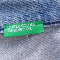 Дънково яке Benetton размер 11-12 години - или ХS, снимка 4 - Якета - 44654038