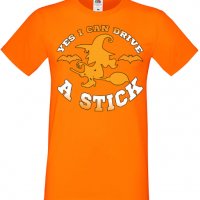 Мъжка тениска Yes I Can Drive A Stick,Halloween,Хелоуин,Празник,Забавление,Изненада,Обичаи,, снимка 9 - Тениски - 38132114