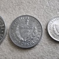 Монети. Куба. 1, 5, 10 , 20  цента  . 4 бр, снимка 4 - Нумизматика и бонистика - 42299652