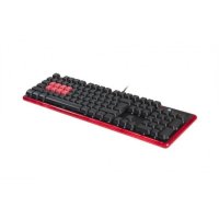 Клавиатура Геймърска USB BLOODY B2278 Черна Механична с 8 ABS ключа и Red Glare Подсветка, снимка 3 - Клавиатури и мишки - 32079919