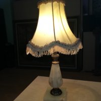 мраморна лампа 35х20см внос франция 1502212107, снимка 12 - Колекции - 31828499