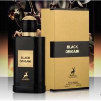 Арабски парфюм Maison Alhambra BLACK ORIGAMI 100 мл Трюфел, гардения, касис, иланг-иланг жасмин, снимка 2 - Унисекс парфюми - 44775376