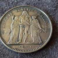 10 франка 1965 Франция СРЕБРО сребърна монета в качество 2, снимка 3 - Нумизматика и бонистика - 39975817