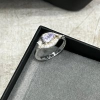 Сребърен пръстен с цирконий, снимка 2 - Пръстени - 44209761
