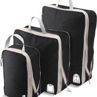 3 броя опаковъчни чанти-органайзери за куфари, водоустойчиви, компресионни, снимка 1 - Куфари - 44569648