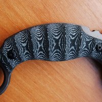 Карамбит с фиксирано острие Scorpion Claw / DERGSRINA, снимка 14 - Ножове - 11073427