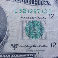 банкнота от 5 долара от 1950 г., снимка 5 - Нумизматика и бонистика - 29849961