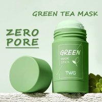 Маска за почистване на лице със зелен чай под формата на стик - HZS9, снимка 7 - Козметика за лице - 42600638