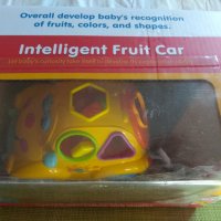 Образователна играчка Mappy сортер кола с плодове, цветове и форми, снимка 5 - Музикални играчки - 38467997