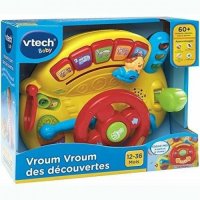 Музикална играчка, Vtech Baby, Volan Vroum Vroum , Интерактивна музикална играчка, снимка 10 - Образователни игри - 42719925