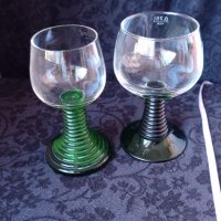 Ретро кристални чаши за вино, снимка 13 - Други ценни предмети - 35532610