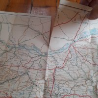 Стара пътна карта България #3, снимка 4 - Други ценни предмети - 34296345