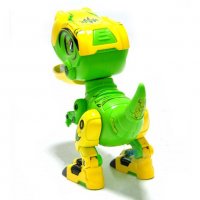Интерактивен динозавър MY66 зелено и жълто, снимка 3 - Музикални играчки - 36930287