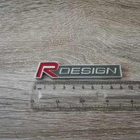 червена емблема лого Волво Volvo R Design, снимка 3 - Аксесоари и консумативи - 42811648