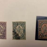 Серия марки-„Голям лъв" II-серия-1886-1887-Лот-5, снимка 1 - Филателия - 35486090