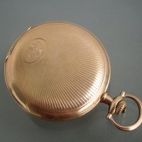 Златен джобен часовник Eterna SCHILD FRĖRES, снимка 4 - Антикварни и старинни предмети - 29195064