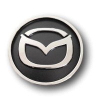 капачки за джанти Мазда Mazda черни с хром комплект 56мм, снимка 2 - Аксесоари и консумативи - 40268028