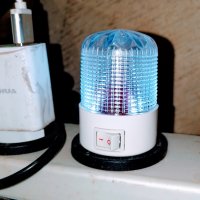 ДежурнаЛампа нощна лампа за контакт с ключ светодиодна LED, снимка 2 - Лед осветление - 42517945